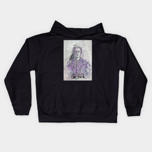 Jiang Cheng (The Untamed) - mixed media drawing Kids Hoodie